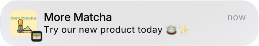 Push notification example